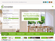 Tablet Screenshot of 5plus-immobilien.de